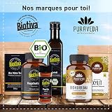 Biotiva Sweet Lupine Flour Organic 1kg - from Lupine Seeds - 100% Natural - Vegan Cereal Flour Substitute - Gluten-Free - Certified and Bottled in Germany - 8
