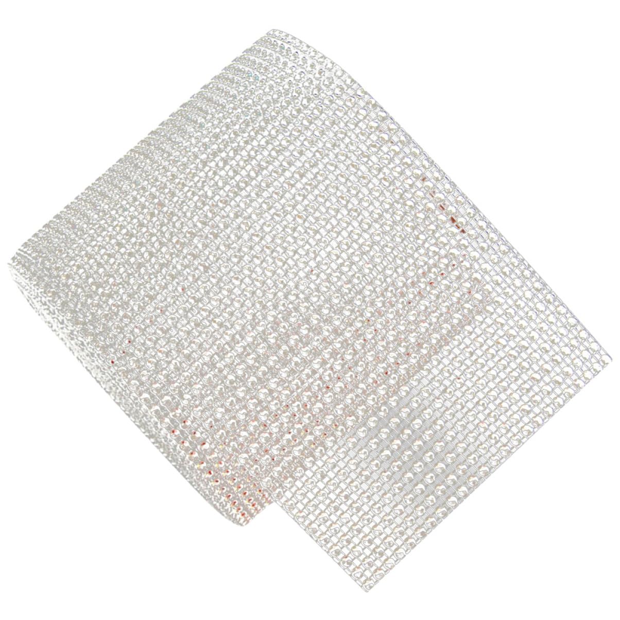 Amosfun 3 Rouleaux ruban strass décoratif accessoire bricolage decoration noel Ceinture ruban pour voiture de mariage etiquette autocollante Accessoires de costumes bordure en strass