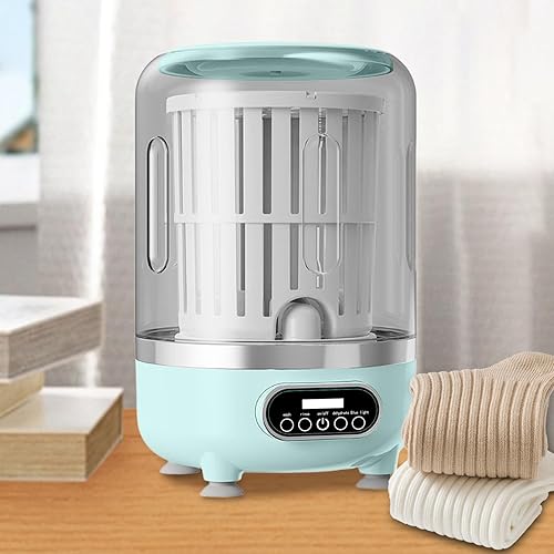 Miniatura 4 de Lavadora - Compacto de 3 modos con cesta giratoria para una lavandería rápida y fácil de ropa de bebé, calcetines multifuncionales, ropa interior,