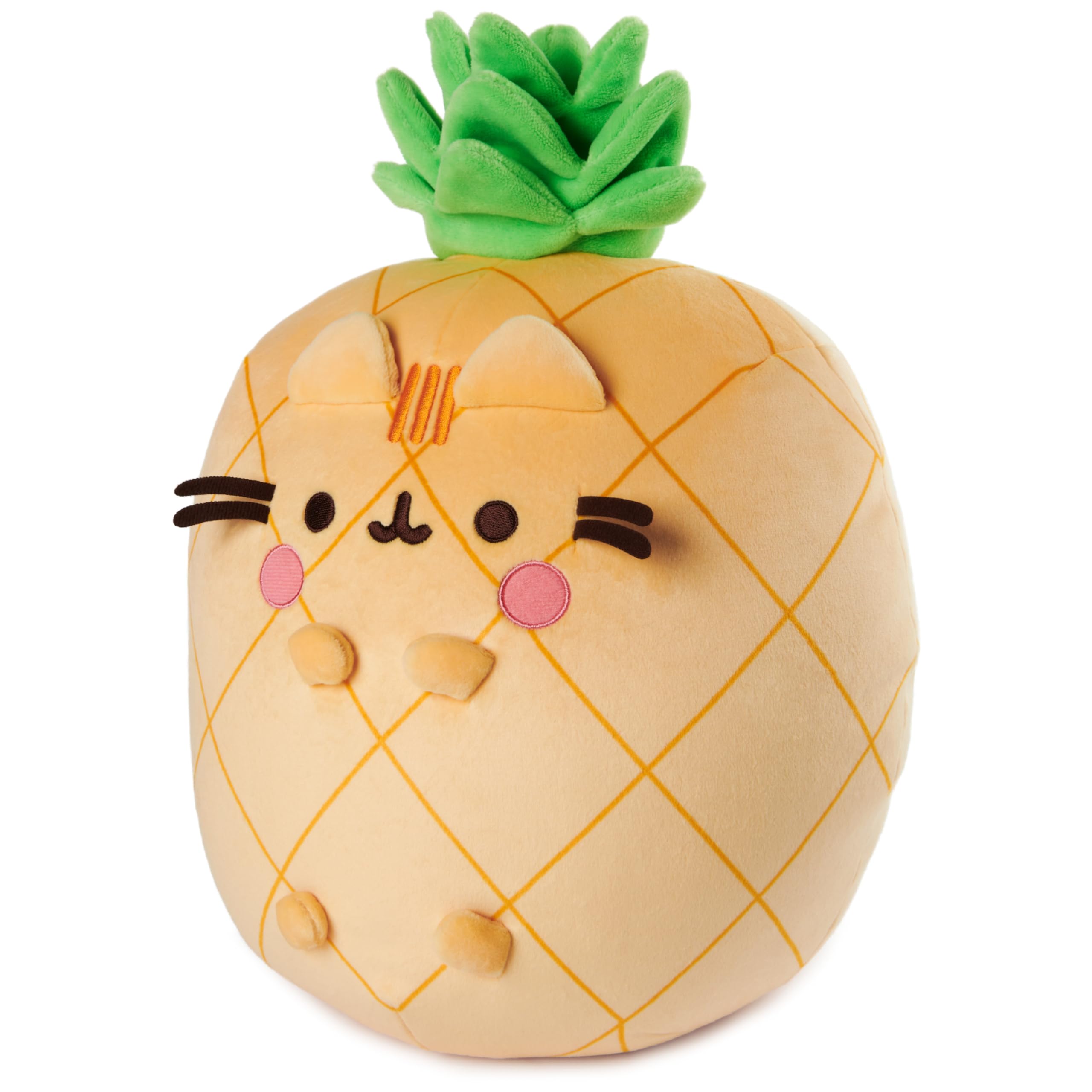 GUND Pusheen Pineapple Scented Squisheen Plush, Squishy Toy