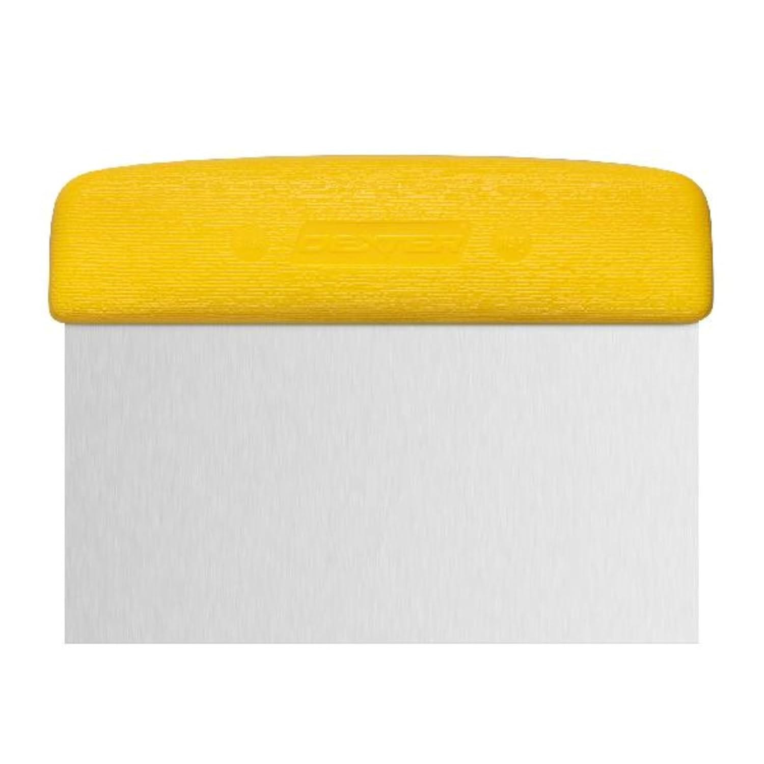 Dexter Russell S196Y Sani-Safe 17303Y Dough Cutter/Scraper, 6" x 3" Stainless Steel Blade with Textured Yellow Polypropylene Handle, Bakery and Pastry Dough Scraper, NSF, Made in USA