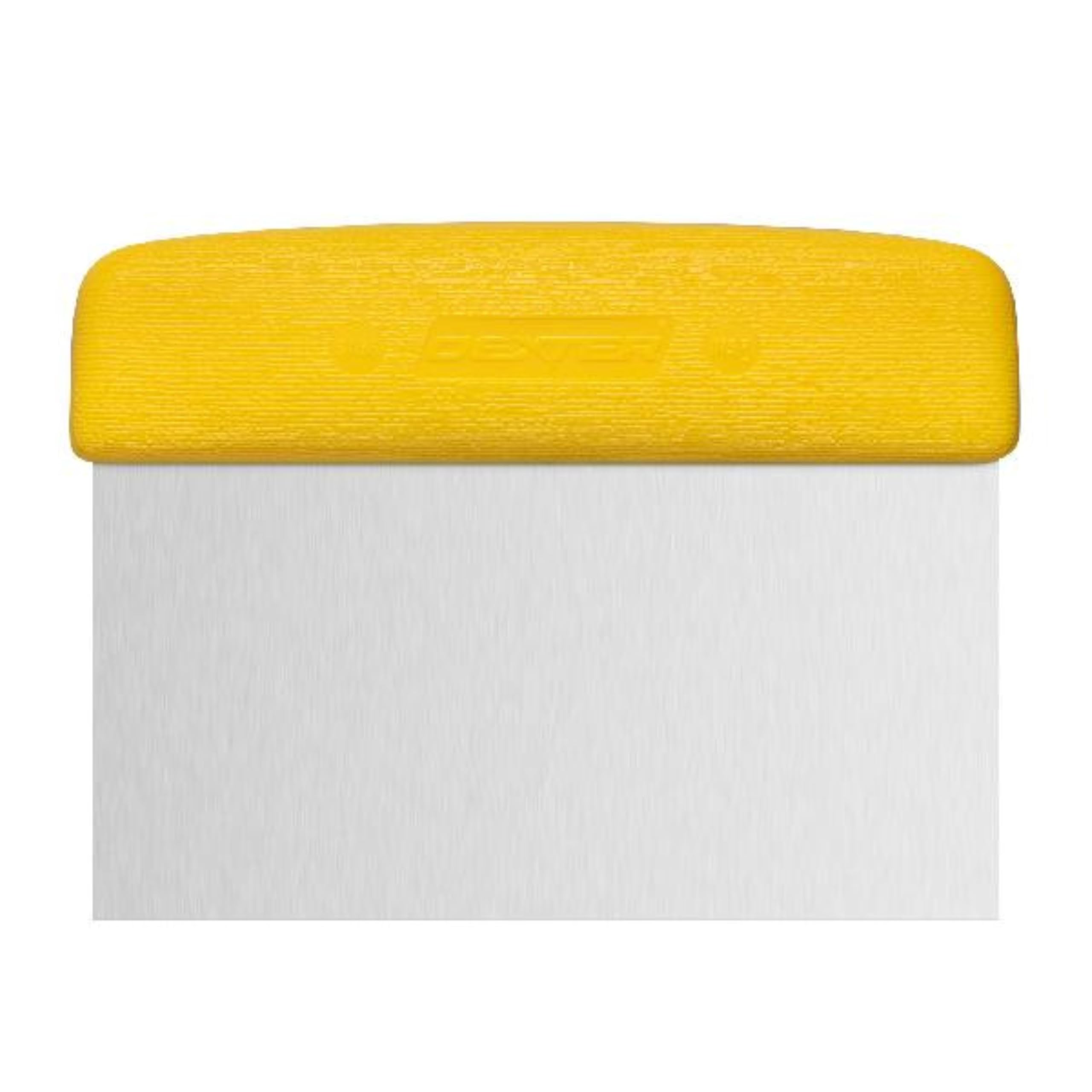 Dexter Russell S196Y Sani-Safe (17303Y) Dough Cutter/Scraper, 6" x 3", Stainless Steel Blade and Textured, Polypropylene Handle, Yellow, NSF Certified