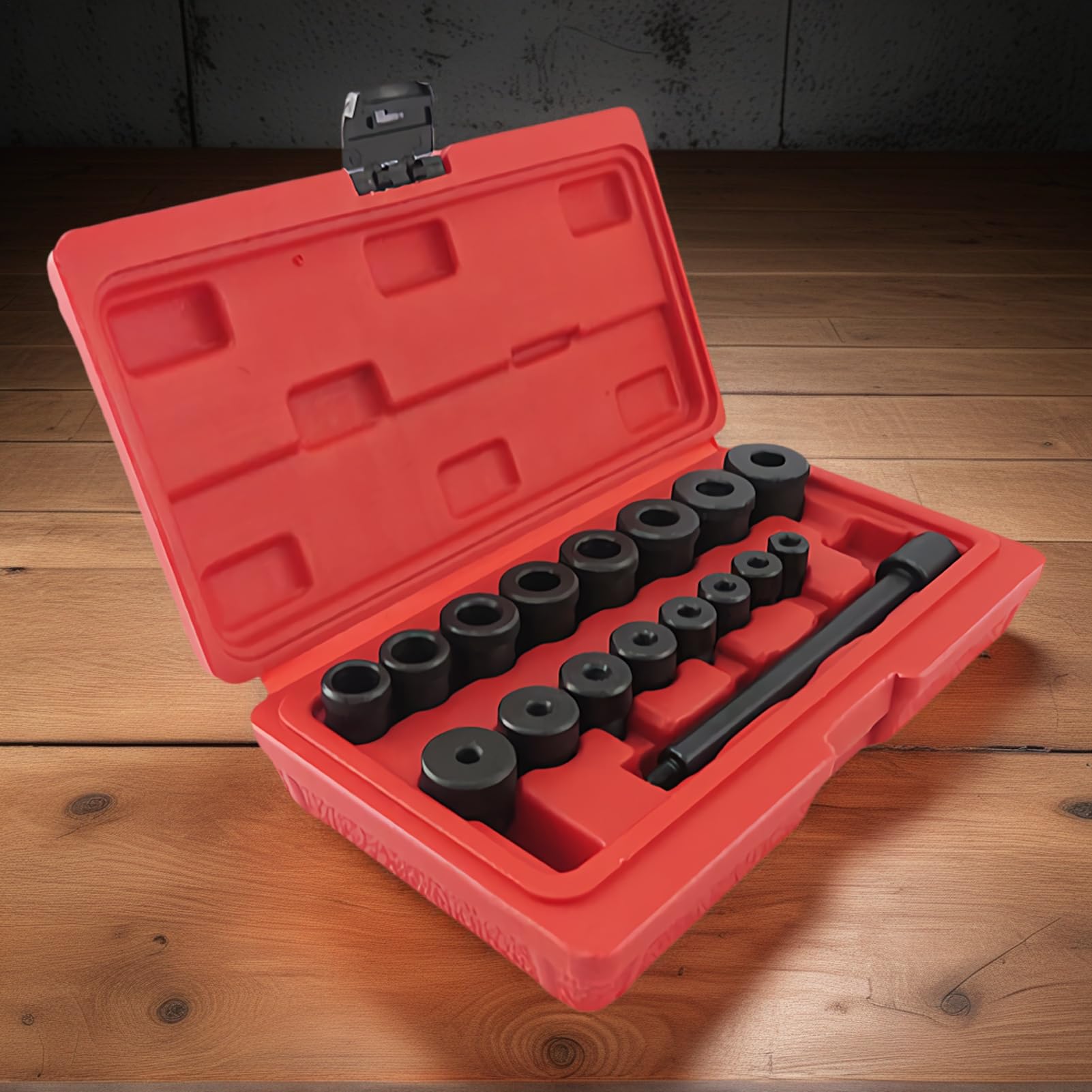 Herramientas para Alineación De Embrague | Juego Robusto de 17 Piezas - Equipo Automotriz para Mantenimiento Mecánico Y Reparación