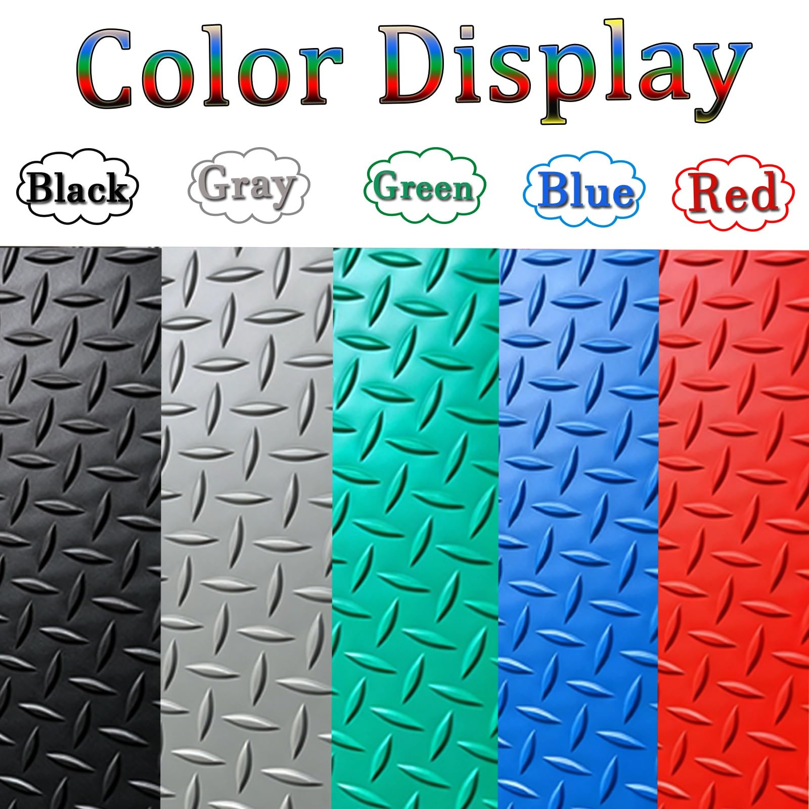 Rollos De Caucho For Pisos, 1x1m,1x3m,1.2x3m,1.3x5m,1.5x6m, Tapete De Estacionamiento Resistente De Grado Comercial, Fácil Deslizamiento, For Remolque De(Grey,1.5x3m/4.9x9.8ft)