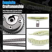 Vista 4 de AUCERAMIC N14B16 Kit de cadena de distribución para motor Fit para Mini Cooper S R55 R56 R57 R58 R59 1.6L Turbo 2007-2012 Reemplazo# 11317516088