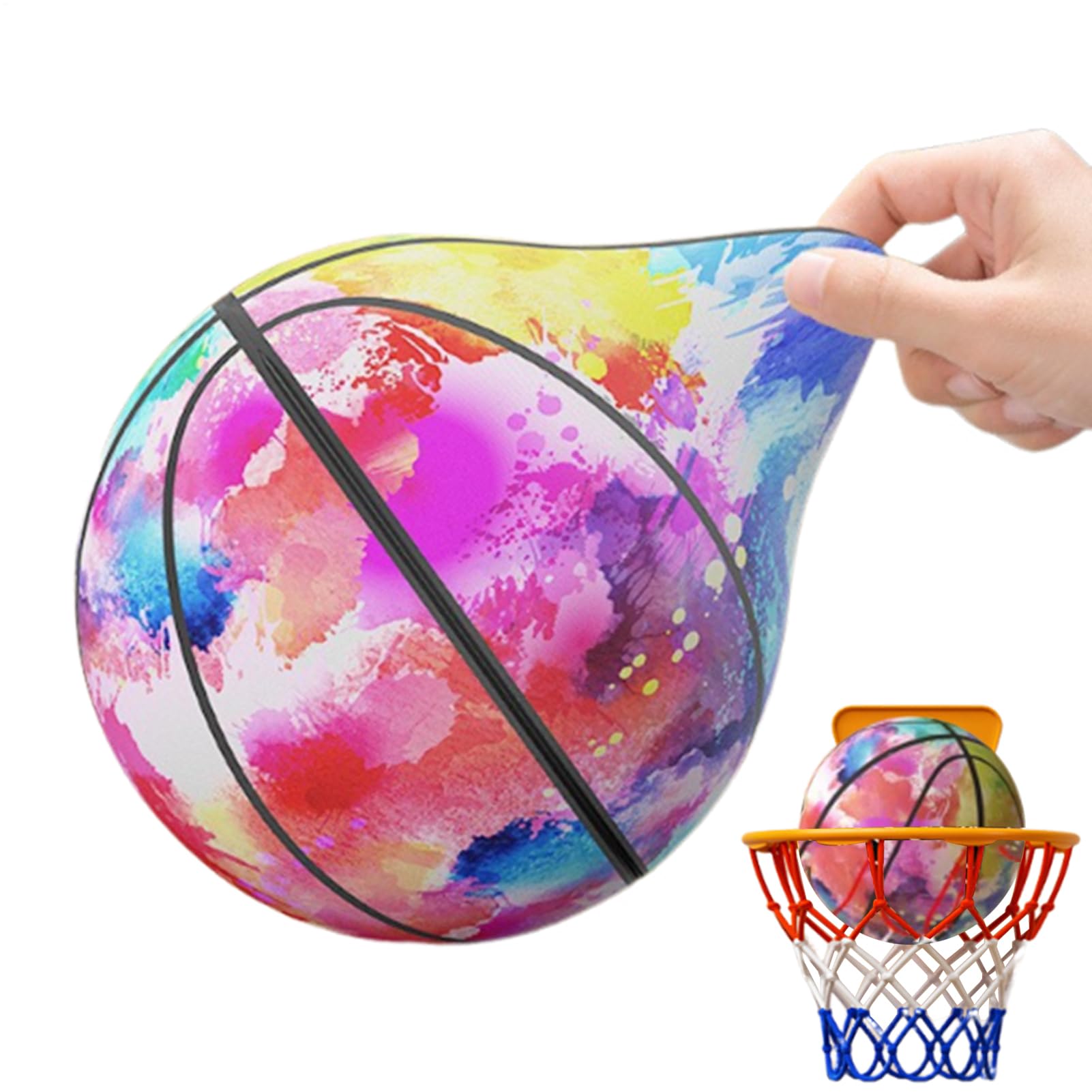 Soundless Basketball Dribbling Indoor Safe Lightweight Indoor Training Ball