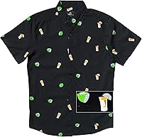 Vista 14 de Molokai Surf - Camisas hawaianas de manga corta con botones y corte ajustado