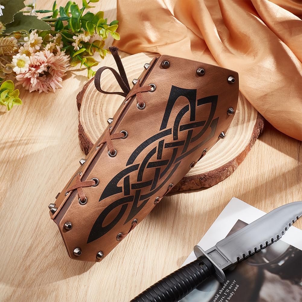 NBEADS Leather Arm Guard - Image 4