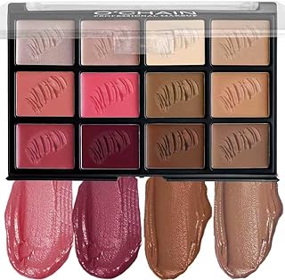 Juego de paleta de 12 colores crema todo en u...