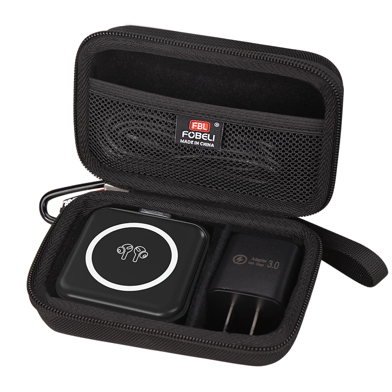 FBLFOBELI Hard Travel Case Replacement for UCOMX Nano/for Iseyyox/for RTOPS/for LISEN 3 in 1 Charging Station, Foldable Magnetic Charging Station Storage Holder, Case Only