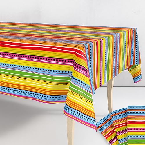 Miniatura 1 de KatchOn, XtraLarge - Manteles de mesa para fiesta, 108 x 54 pulgadas, manteles mexicanos, decoraciones de fiesta mexicana, decoraciones de Cinco de