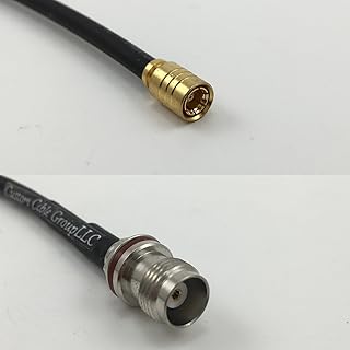 6 inch RG174 SMB Female to TNC Female Small Bulk Pigtail Jumper RF coaxial Cable 50ohm Quick USA Shipping