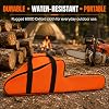 Bolsa resistente para motosierra Husqvarna 372 XP, tela Oxford 600D impermeable, cierre completo, correas reforzadas y asa acolchada 3