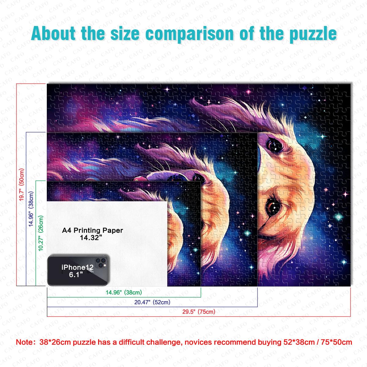 Puzzle per adolescenti "volto di mille mondi", 2000 pezzi, per adulti e bambini, 27,56 in x39,37, puzzle di carte grigie e giochi per adulti