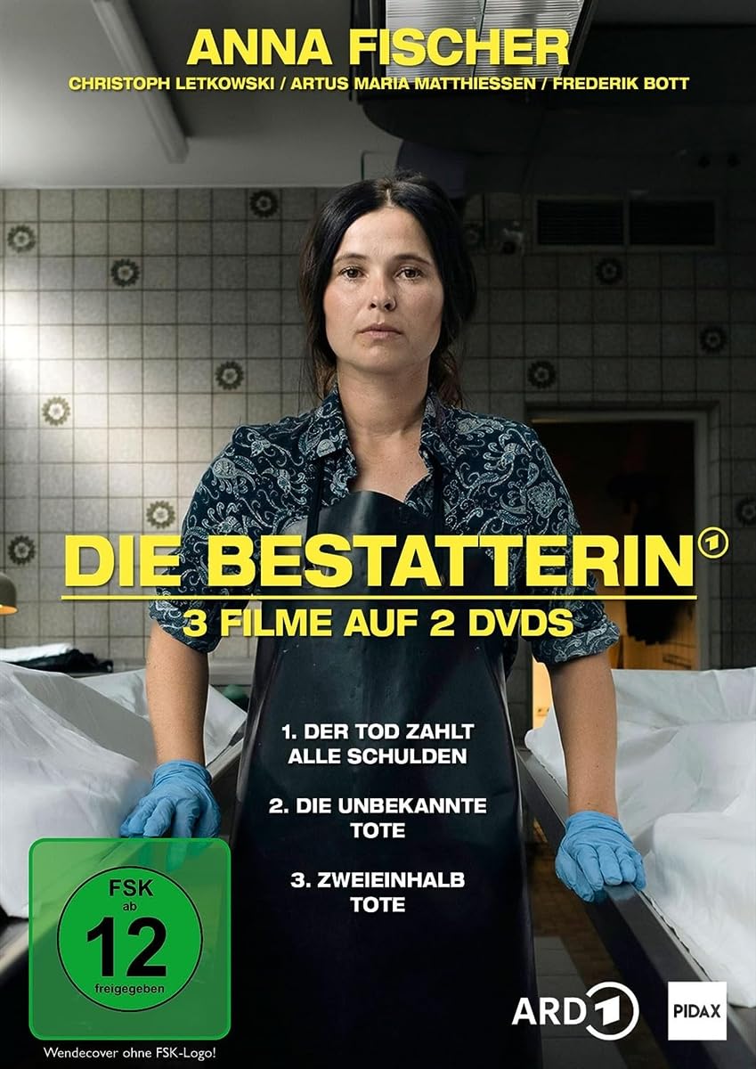 Die Bestatterin Drei Spielfilmfolgen serie de intriga y comedia negra en DVD