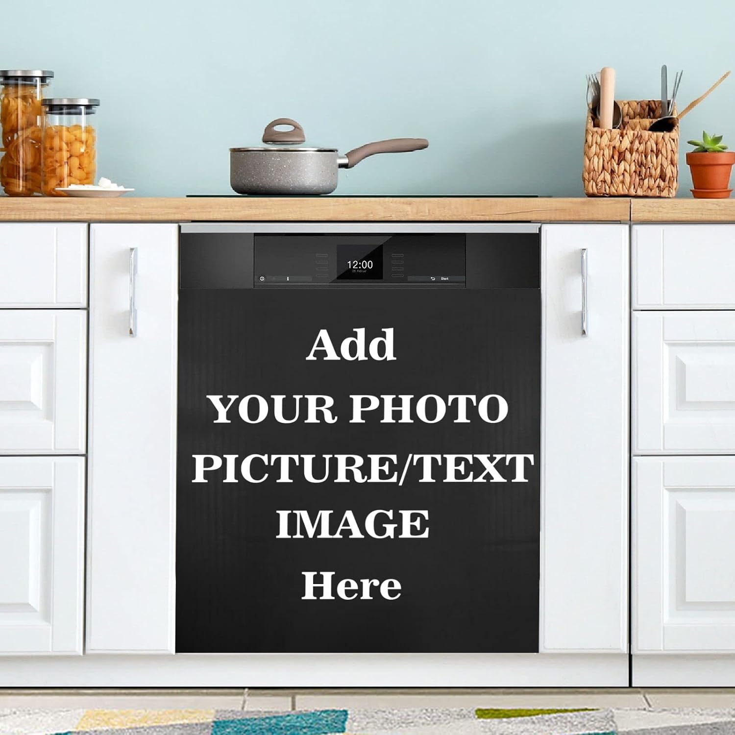 Custom Sticker Personalization Dishwasher Door