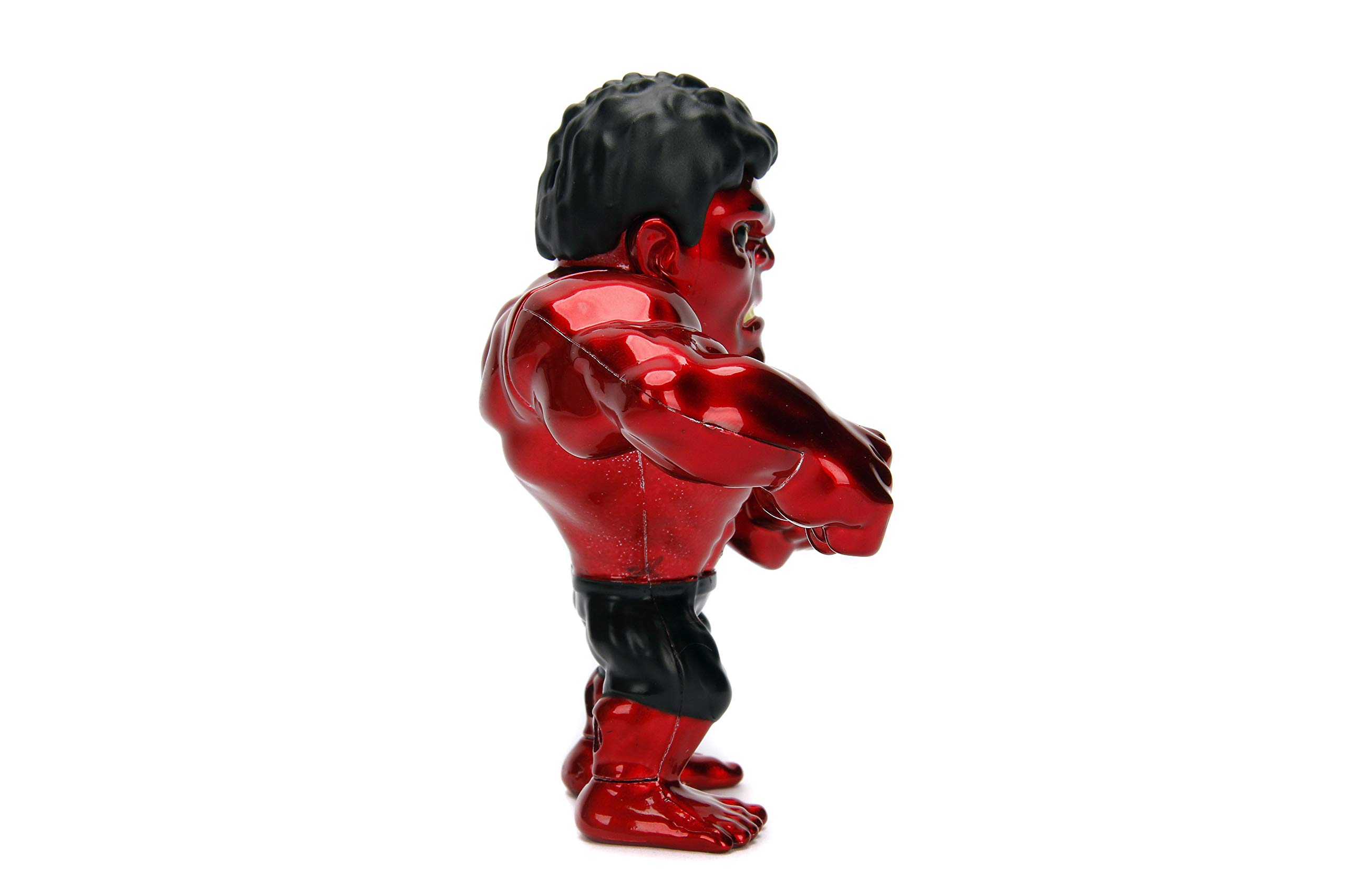 Jada JMF30346 Action Figure Red Hulk In Metallo Pressofuso - Versione Metallica - 10,1 Cm - 2