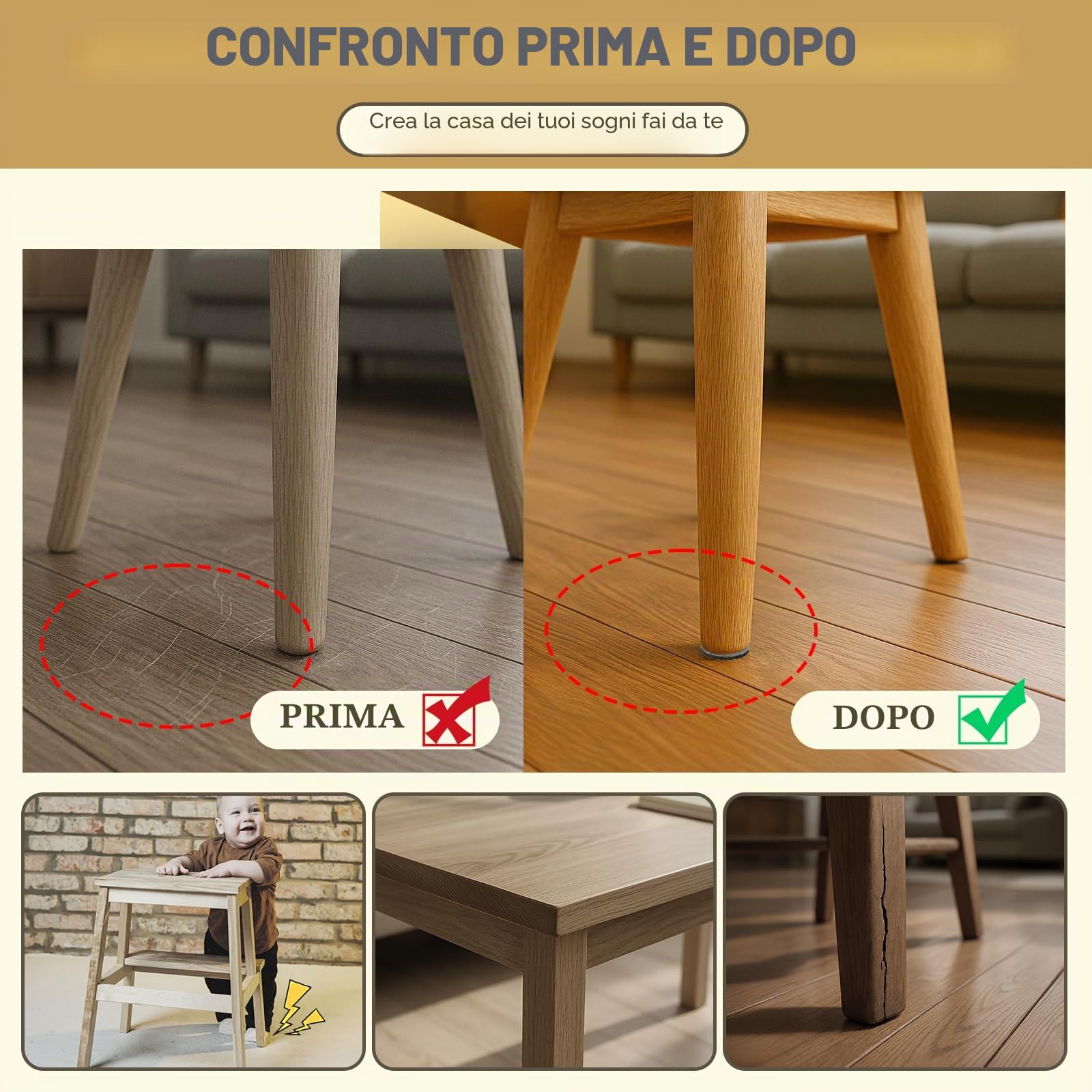 Feltrini Sedie Nero, Feltro Adesivo Forte, 40x200cm Feltrini per Mobili Pesanti, 3mm de Spessore Moquette Adesiva per Auto, Feltrino Autoadesivo per Sedie, Mobili, DIY, Cornici
