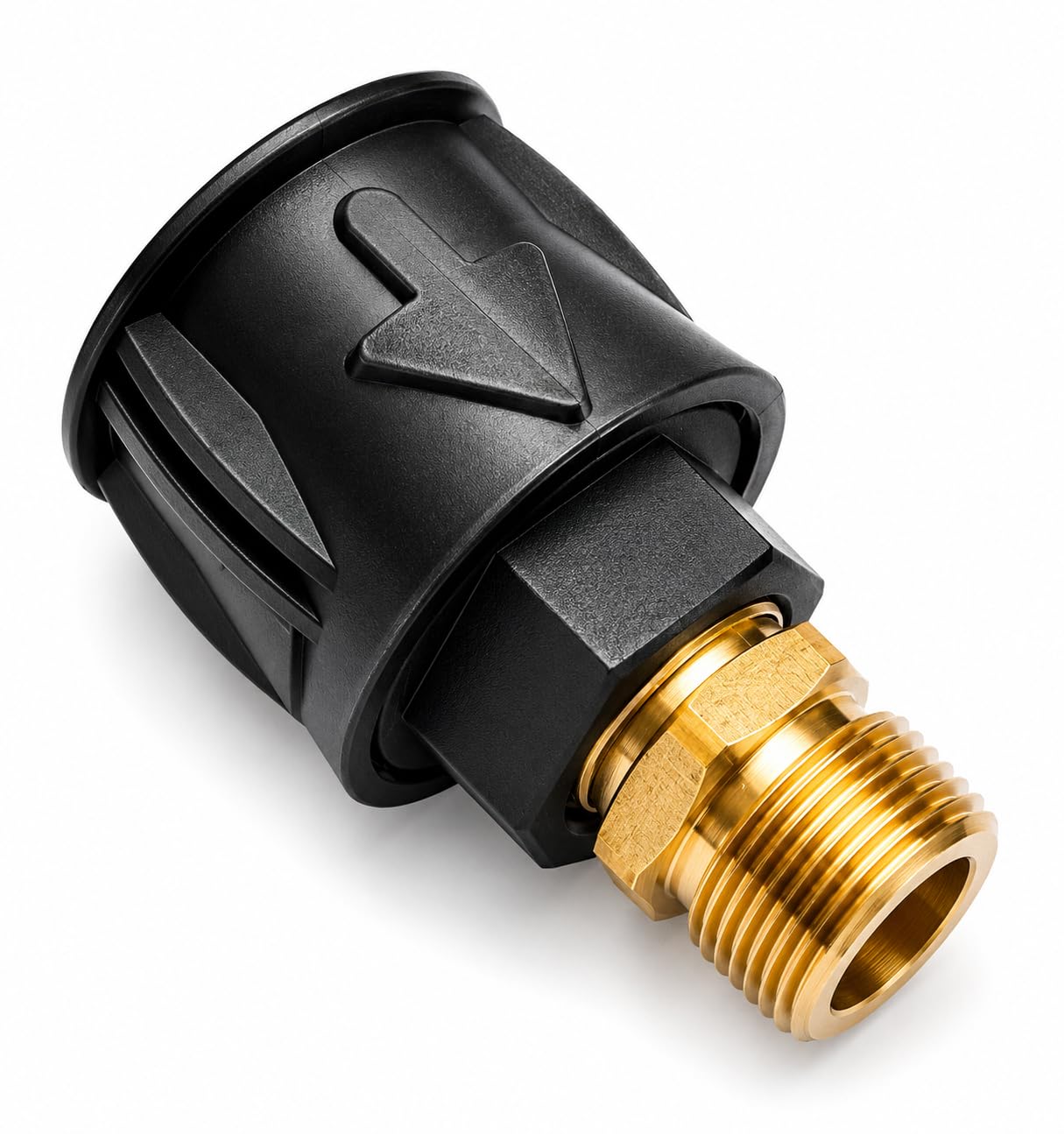 2 chiusure rapide per pistola e idropulitrice per Kärcher Quick Connect con adattatore M22 AG a doppia faccia