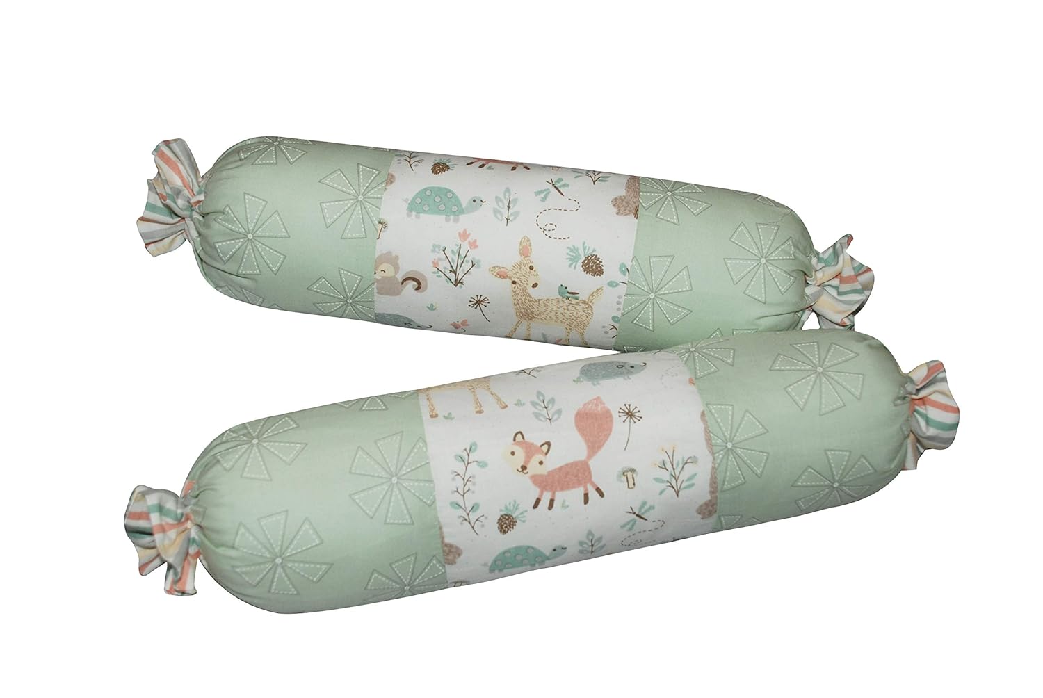 abracadabra Baby Bolsters for Side and Neck Support with Washable Cover