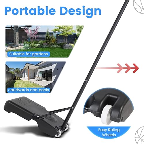 Miniatura 6 de Basketball Hoop Outdoor Kids Basketball Goal,Height Adjustable&Protable Basketballl Count for Outdoor Sport