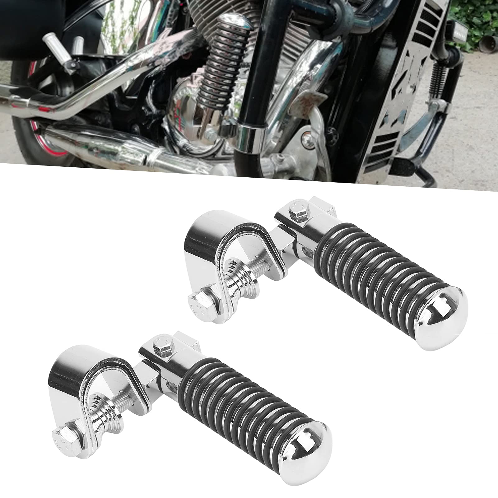 Repose-pieds De Moto Repose-pieds Pédale Pour 1 - 1-1/4 Po Protections De Moteur Remplacement Pour Fxdfse Flhtcse Flhrsei 95063485