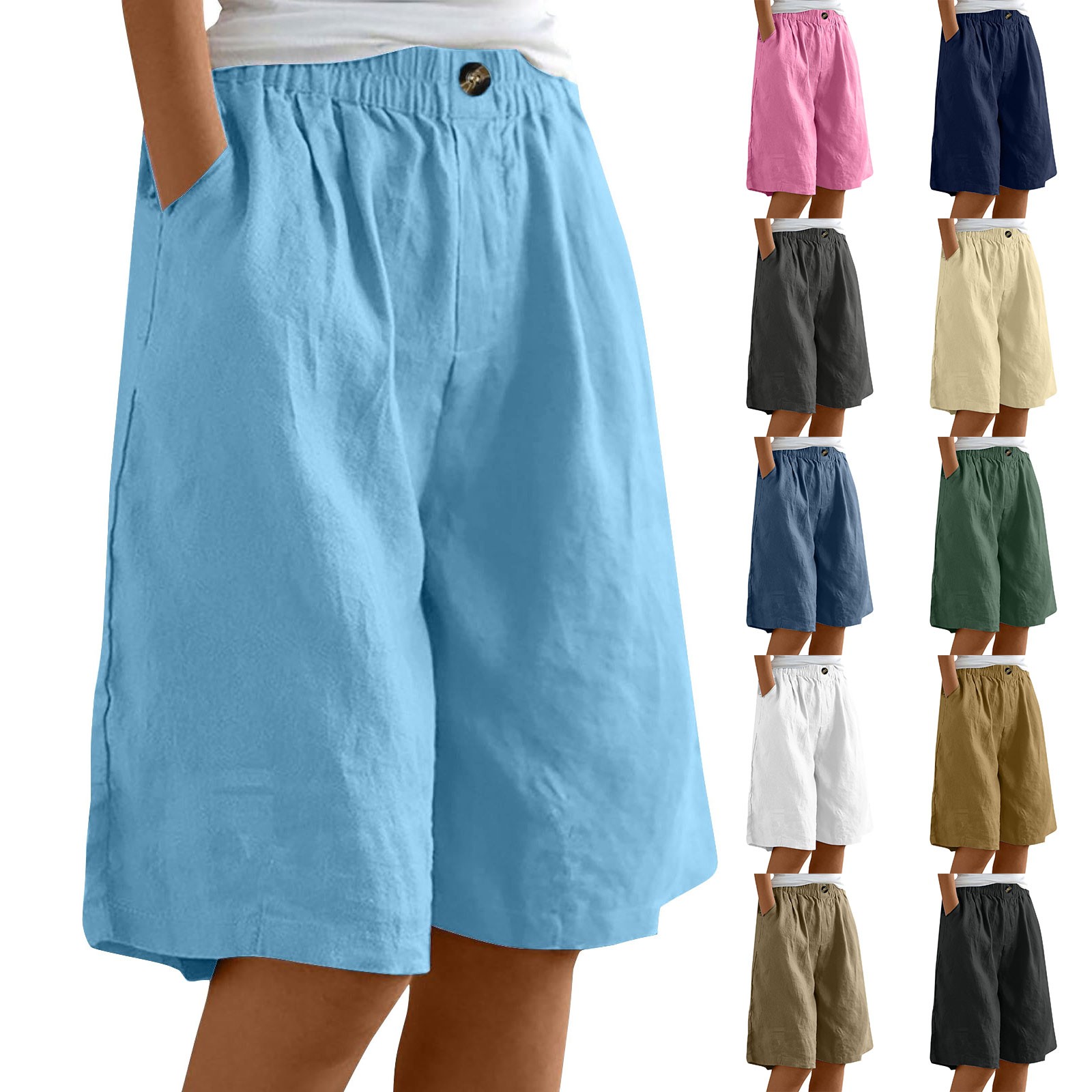 Pantaloni Cotone - Bianchi - Xs - 1 Pz - Foto 10