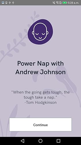Power Nap with Andrew Johnson
