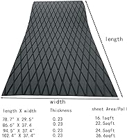 Vista 3 de Suelo de lancha de espuma EVA, cubierta de barco de teca sintética, cubierta marina, alfombrilla antideslizante para cubierta, yate, lancha motora