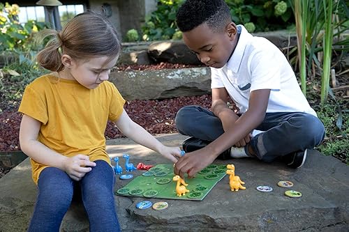 Miniatura 5 de Jurassic Snack: divertido juego de mesa para jugar contra amigos y familiares, mantén tus dinosaurios vivos y alimentados para ganar, divertido