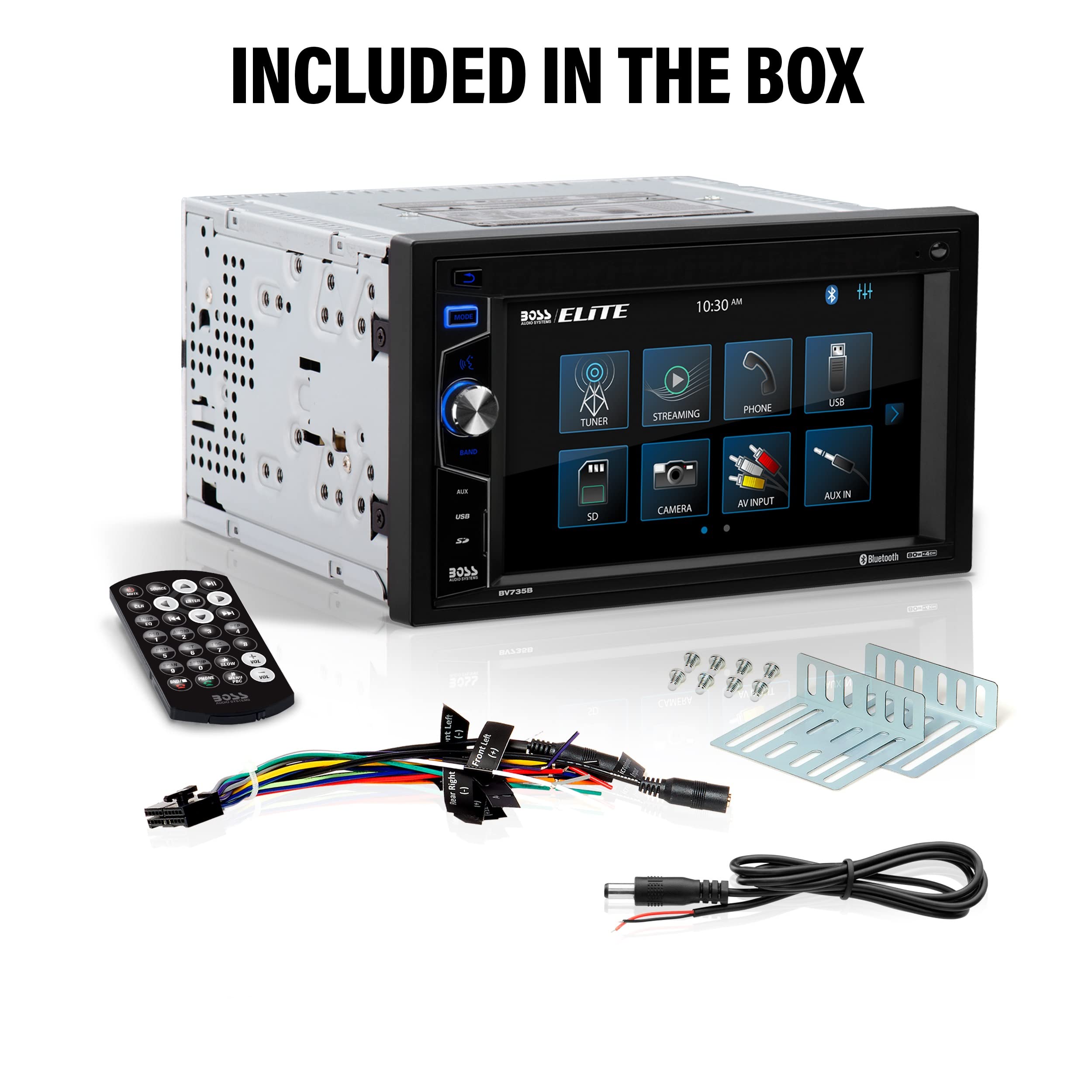 Snapklik.com : BOSS Audio Systems BV735B Car Stereo Double Din, 6.2 ...