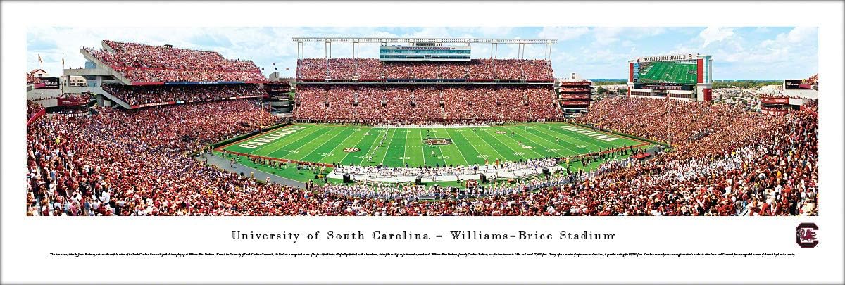 Blakeway Worldwide Panoramas, Inc. South Carolina Football - Panoramic Poster or Framed Picture