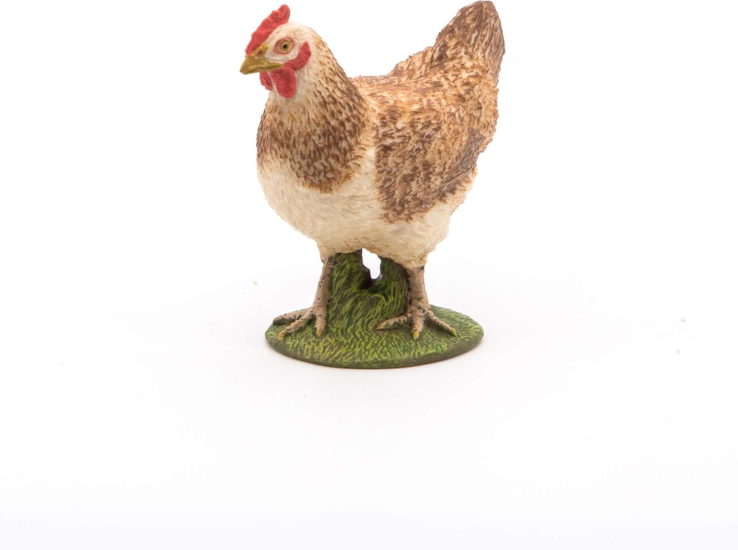 Papo - Realistic Hen Figure - Ages 3+ - Farm Life Collection - Educational Play Farm Animals - Gift Idea Toy for Girls and Boys