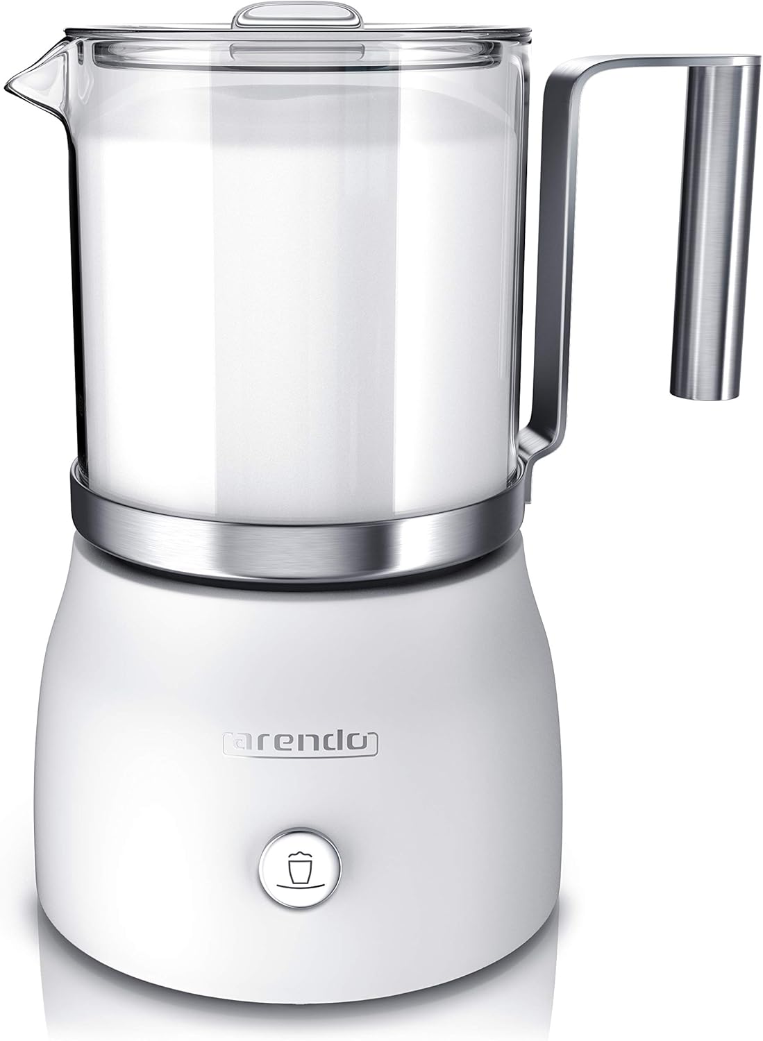 Amazon.de Arendo Milchaufschäumer elektrisch mit abnehmbarem