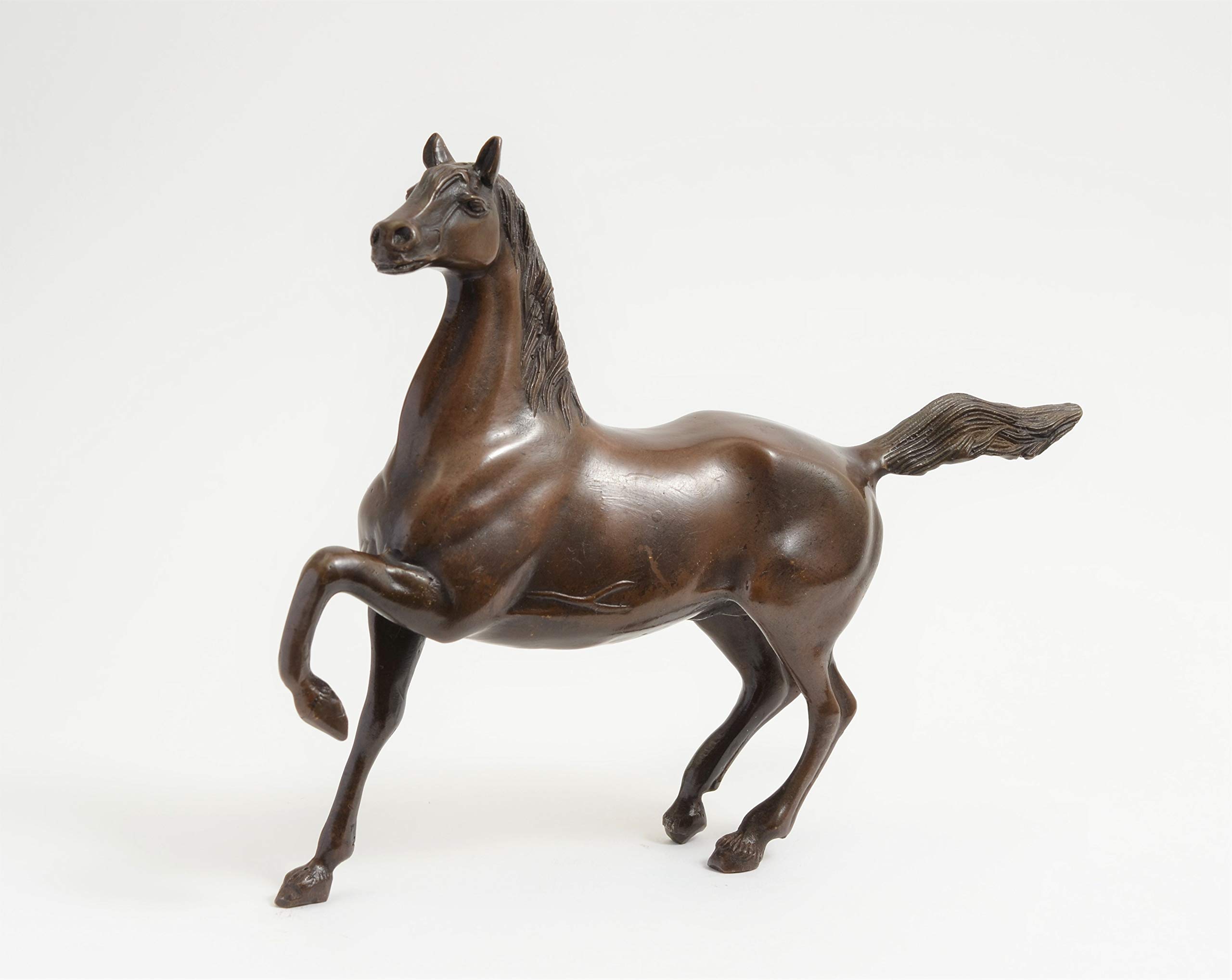 Amazon.co.jp: 風水・馬の置物（古銅色・銅製） : ホーム＆キッチン 