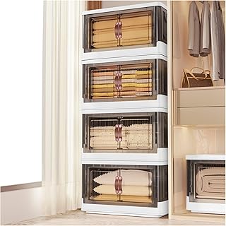 TidyTrove Storage Boxes with Lids - 95L* 4 Pack Large Plasti