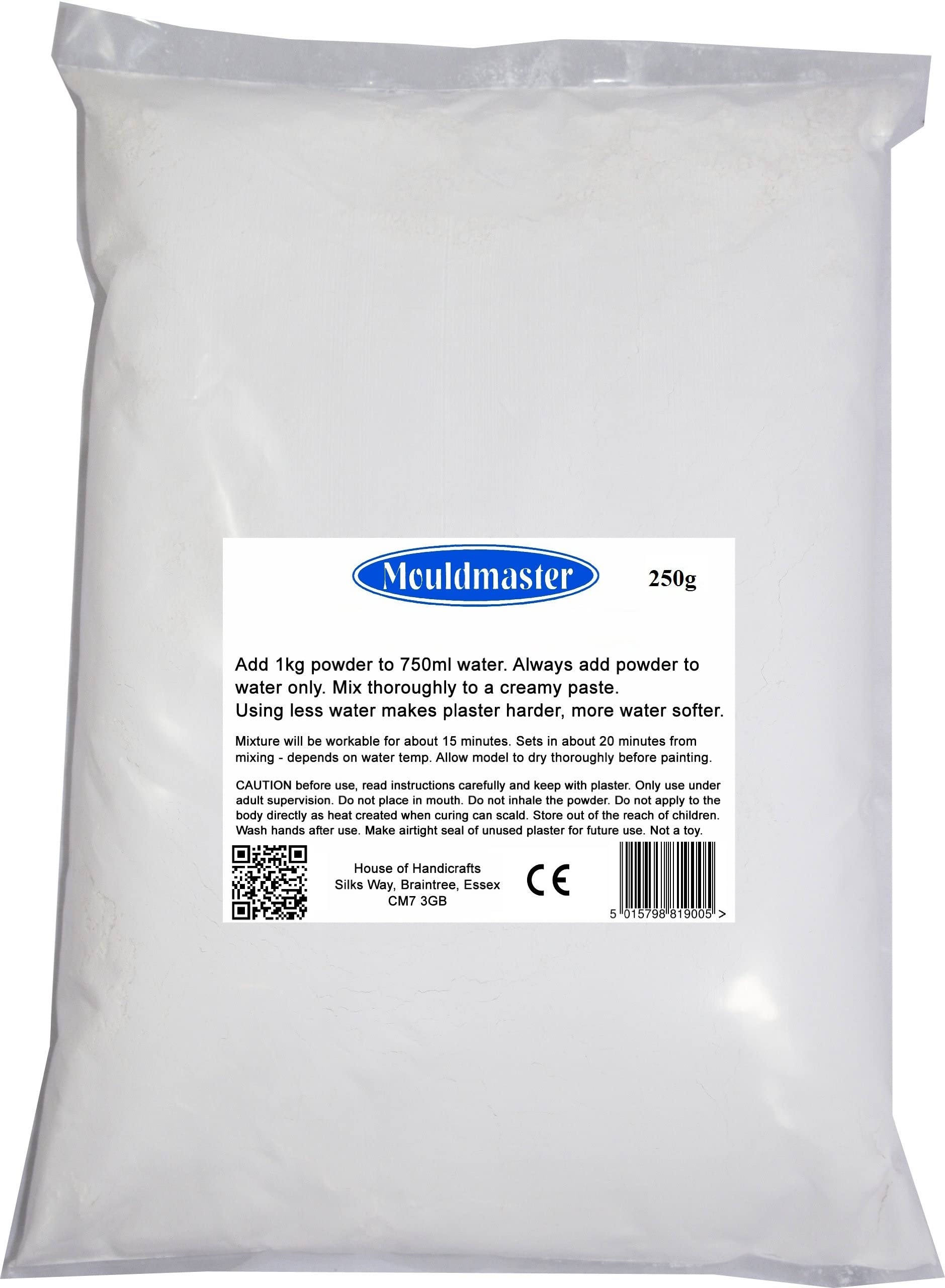 Mouldmaster 250 g Plaster of Paris, White