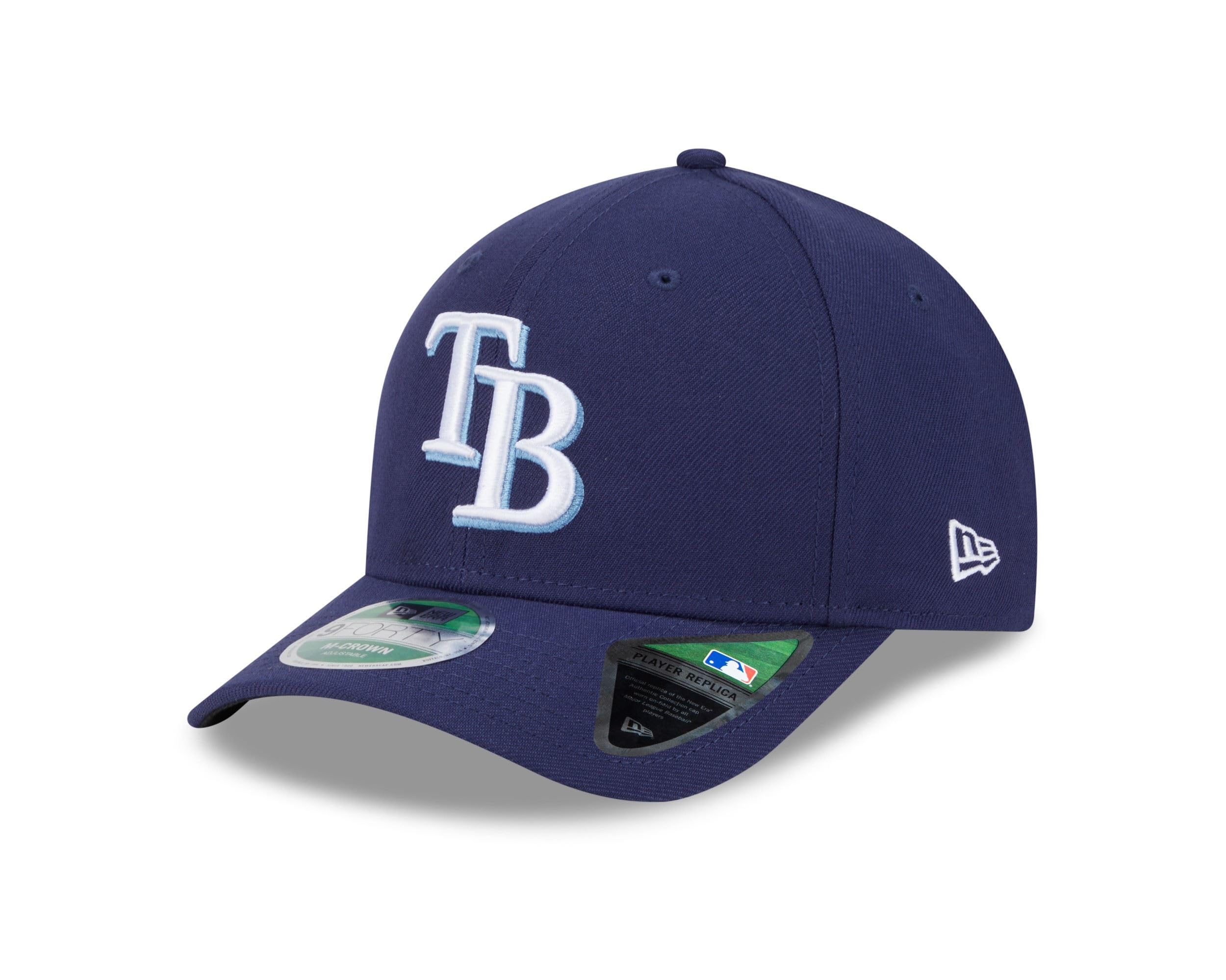 New Era Tampa Bay Rays MLB Player Replica 9Forty M-Crown Cap Blue