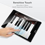 OMOTON [2 Pack] Screen Protector Compatible with iPad 9th 8th 7th Generation (10.2 Inch, iPad 9/8/7, 2021&2020&2019) Tempered Glass/Apple Pencil Compatible