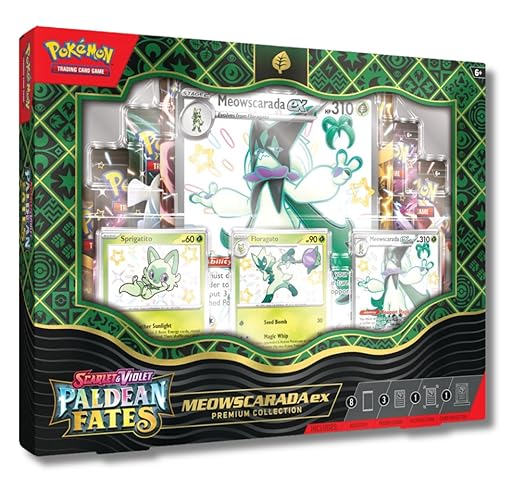 Pokemon Scarlet and Violet Paldean Fates ex Premium Collection | Meowscarada