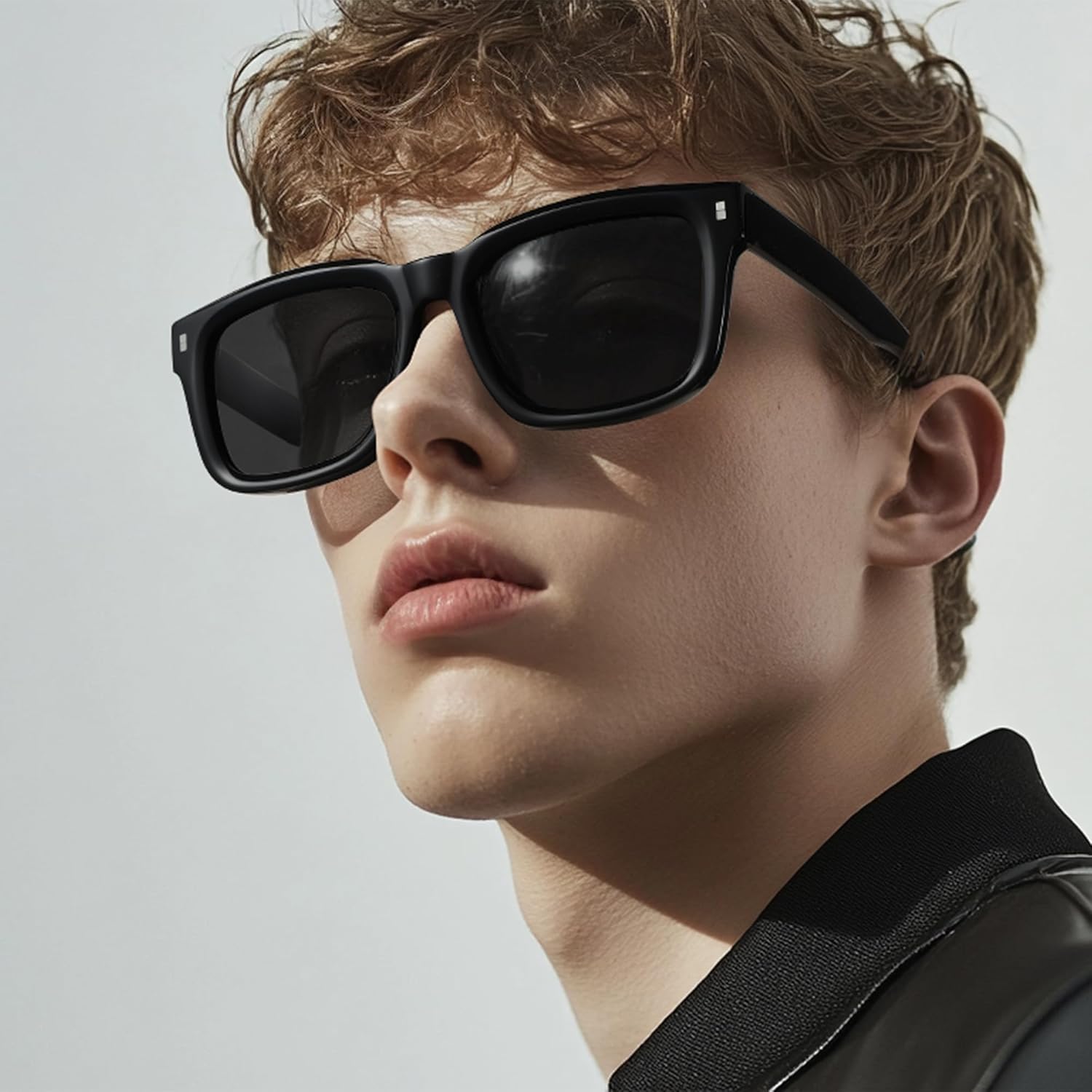 ZENOTTIC Polarized Sunglasses for Men Square: Classic Sun Glasses 100% UV Protection for Women - Large Unisex Designer Shades - Image 2