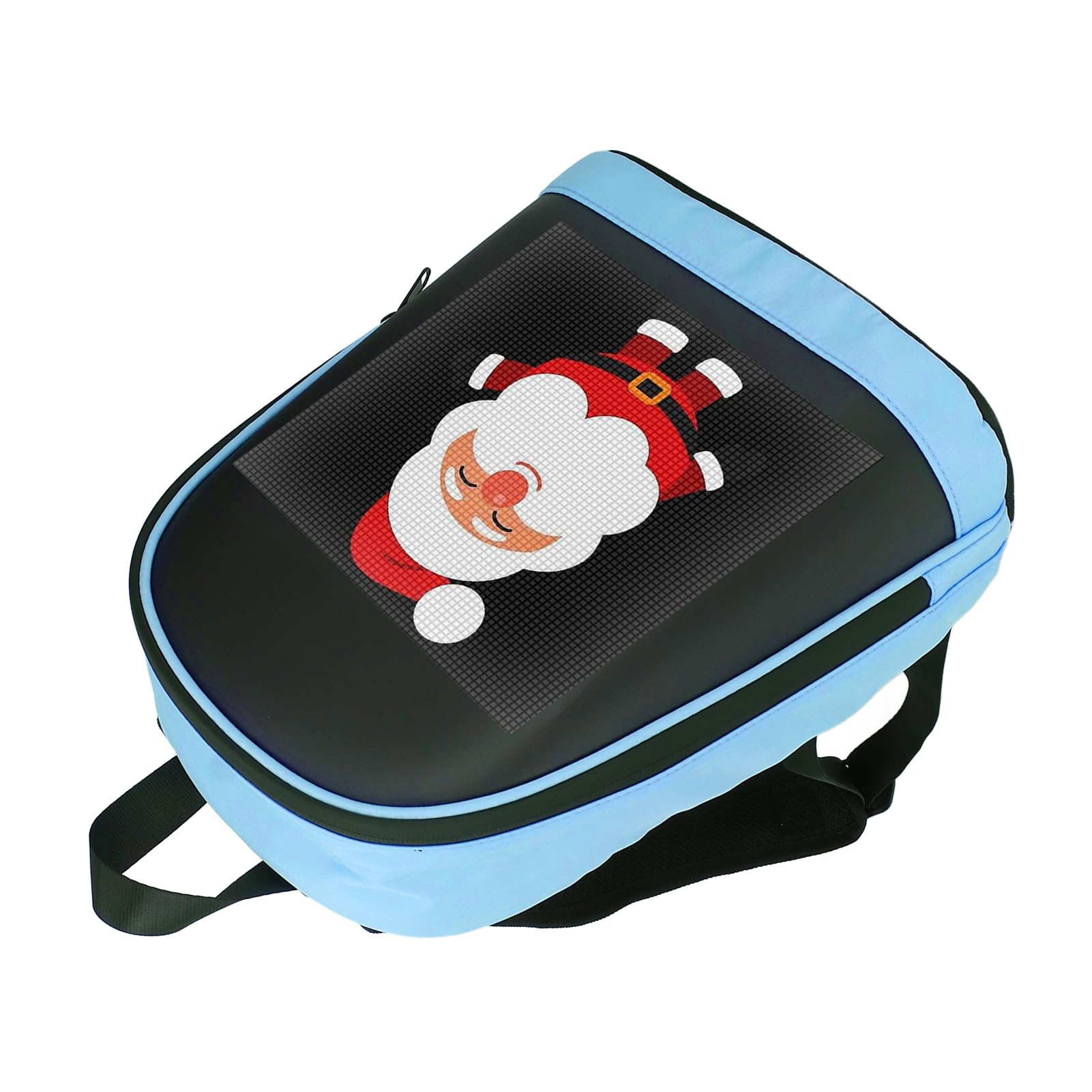 Brrnoo Mochila LED Pantalla Programable Pantalla Portátil a Todo Color para Motocicleta