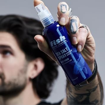 FISH Sea Salt Spray for Men - Beach Texture - 150ml