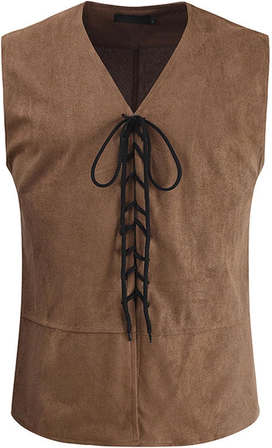 Abbigliamento Tema Rinascimentale Gilet Uomo Stile Pirata Vichingo Steampunk - Costume Medievale Rinascimentale E Vittoriano Gilet Medievale Uomo - Foto 11