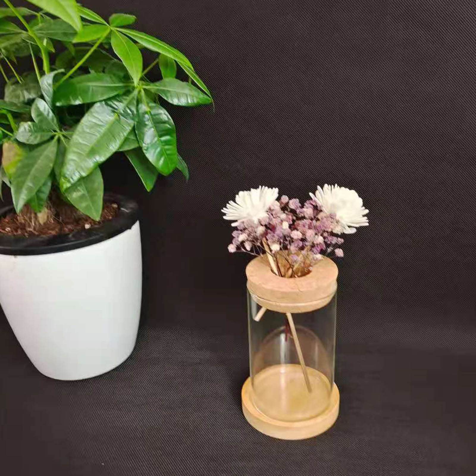 Helloshop26 - Plantenstandaard bloemenstandaard 3 stuks en blauw
