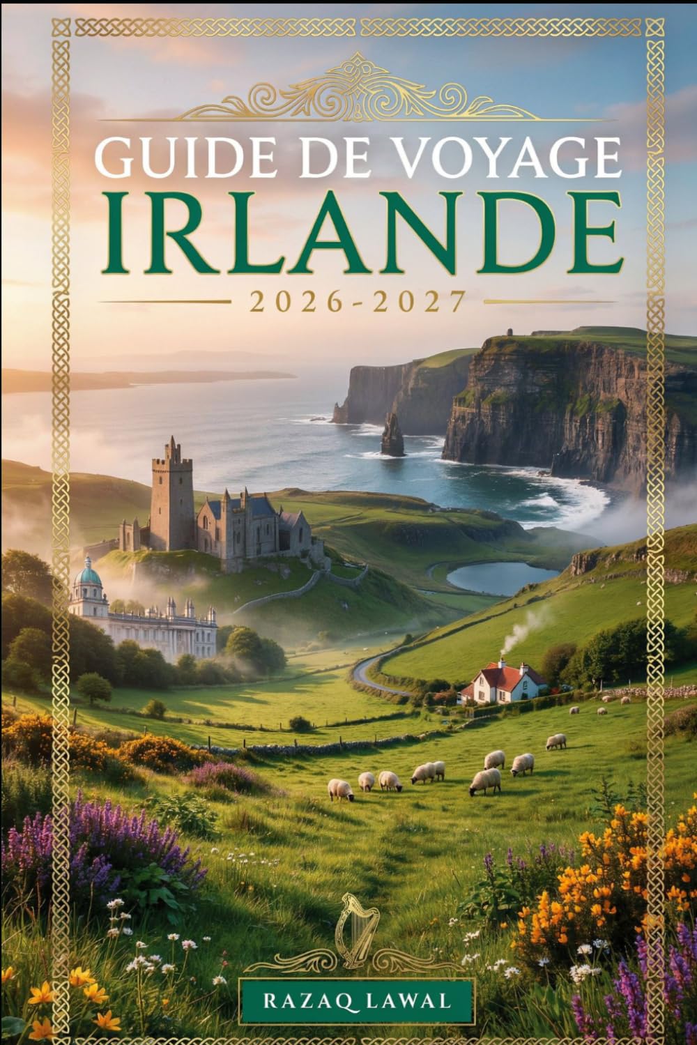 GUIDE DE VOYAGE IRLANDE 2026-2027: Explorez Dublin, Galway, les falaises de Moher, le Ring of Kerry, Cork, la Wild Atlantic Way, la péninsule de ... le château de Blarney, les châteaux..