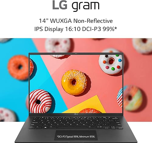 Miniatura 6 de LG gram (2022) 14Z90Q - Laptop ultraligera, pantalla IPS de 14 pulgadas (1920 x 1200), procesador Intel Evo 12 generación i7 1260P, LPDDR5 de 32 GB,