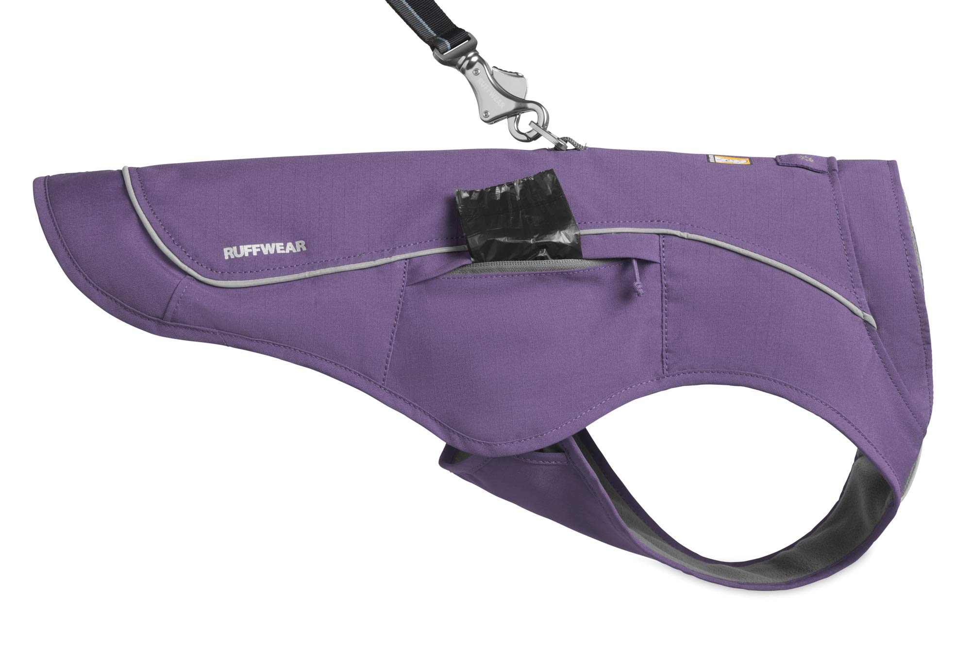 Ruffwear Ensemble Veste et Harnais 2 en 1, Résistant aux intempéries, pour Races de Grande Taille, Taille : XL, Violet (Purple Sage), Veste Overcoat Fuse, 0515-503L1