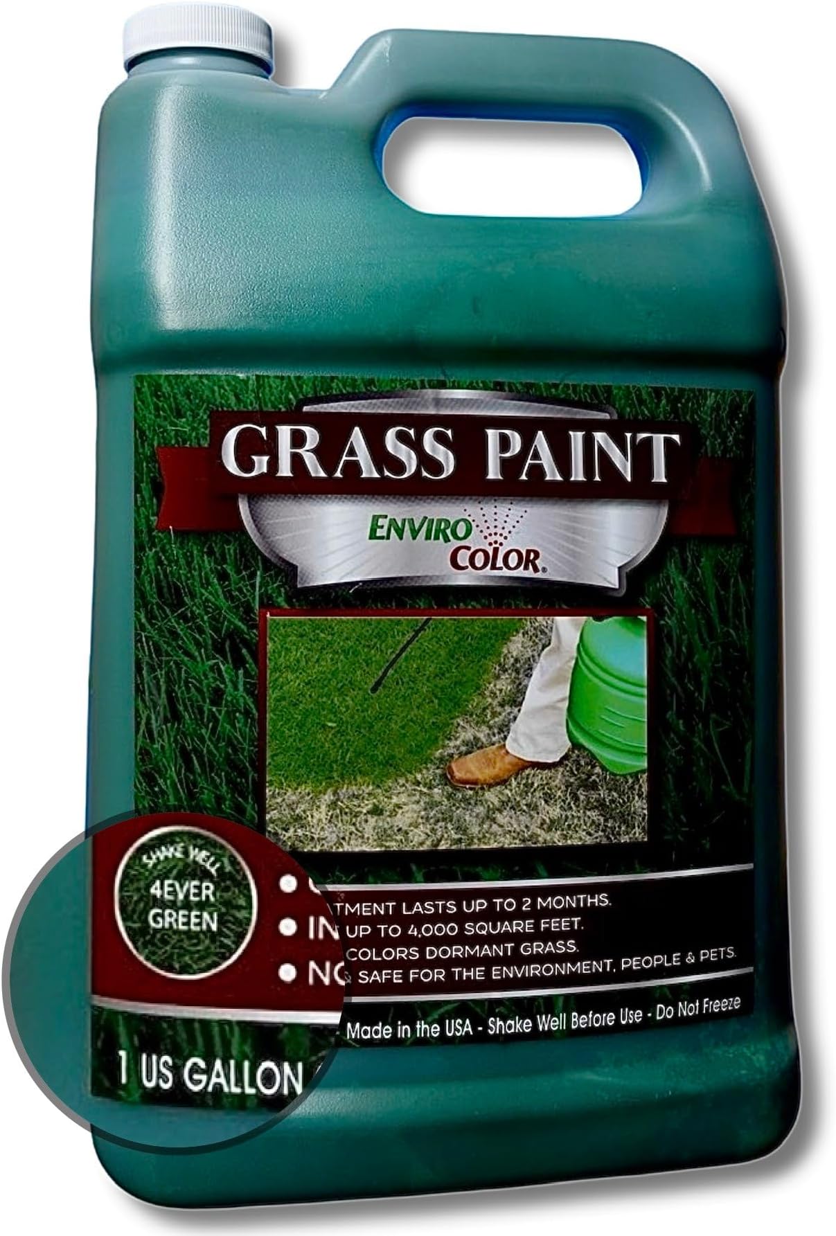 4,000 Sq Feet 4Ever Green Grass and Turf Paint
