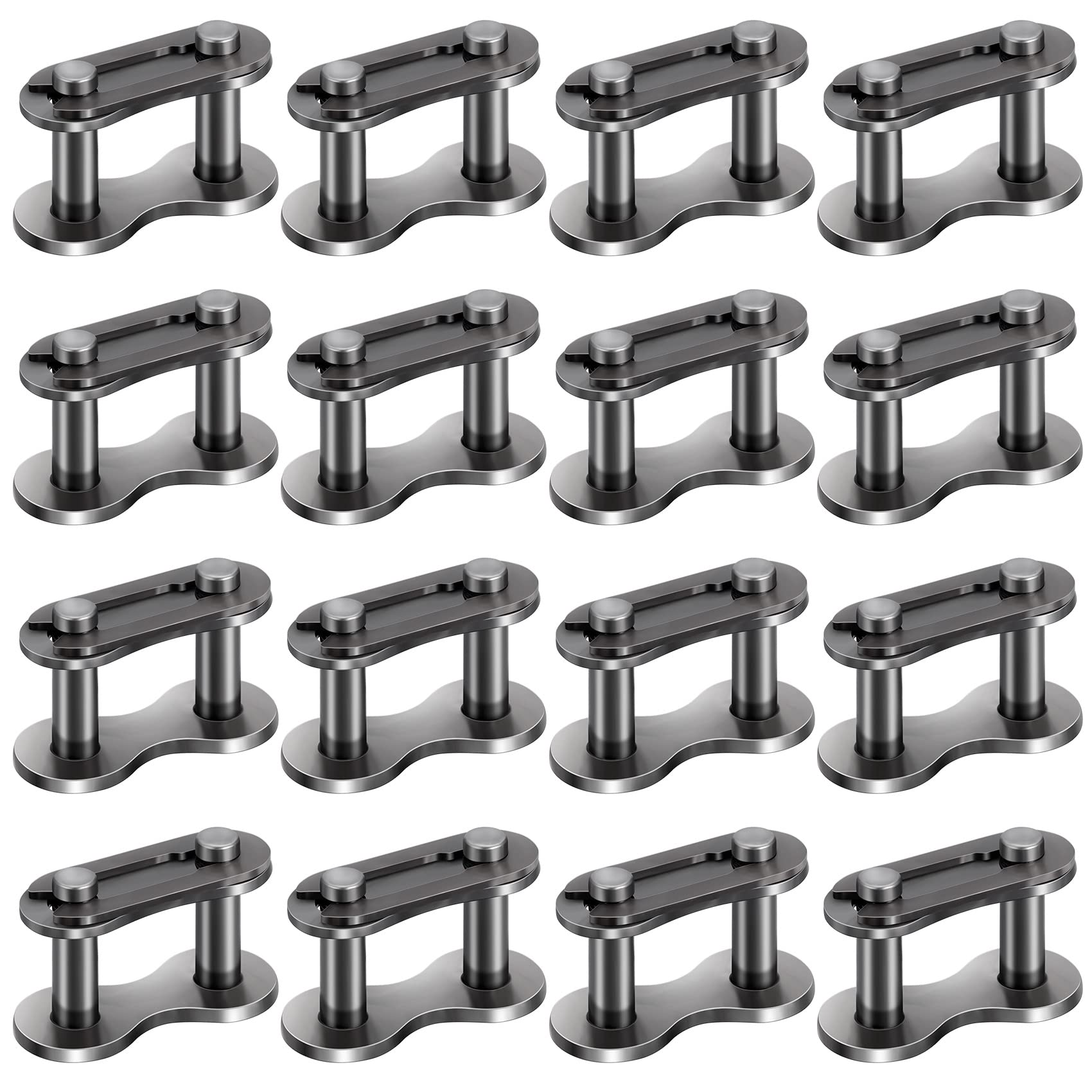 PAGOW 16PCS #41 Roller Chain Connecting Links, Master Connector Link